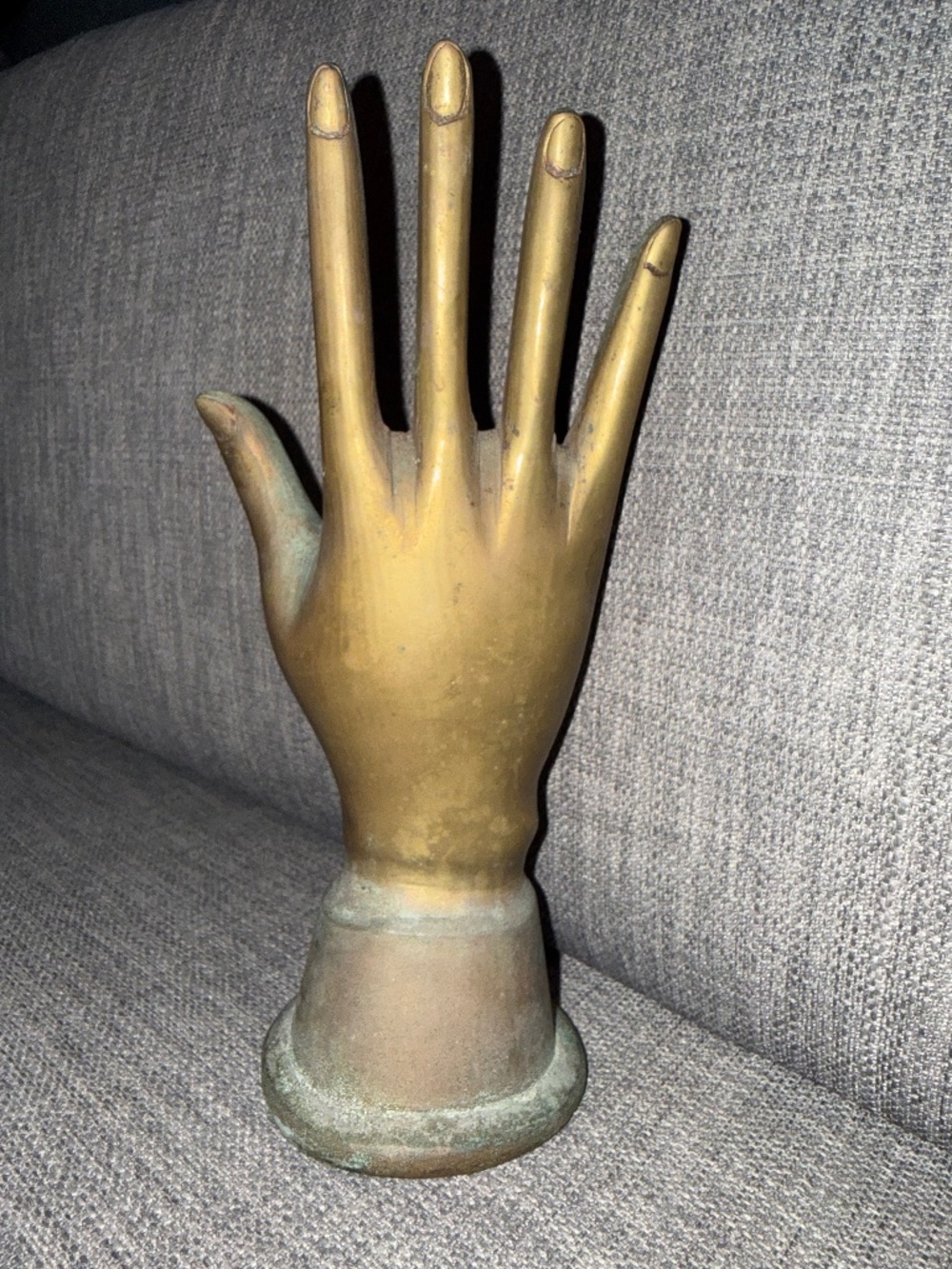 Vintage Brass hand for jewelry